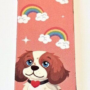 Cavalier King Charles Spaniel Puppy Magnetic Bookmark Gift Dog Lover Stationery